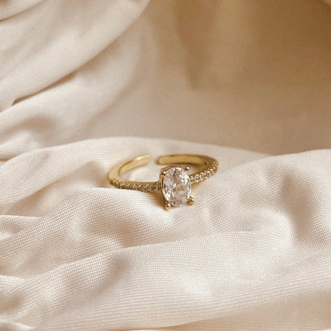 Anillo doble mariposas