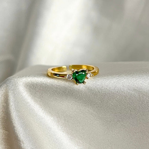 Anillo doble mariposas