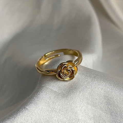 Anillo doble mariposas