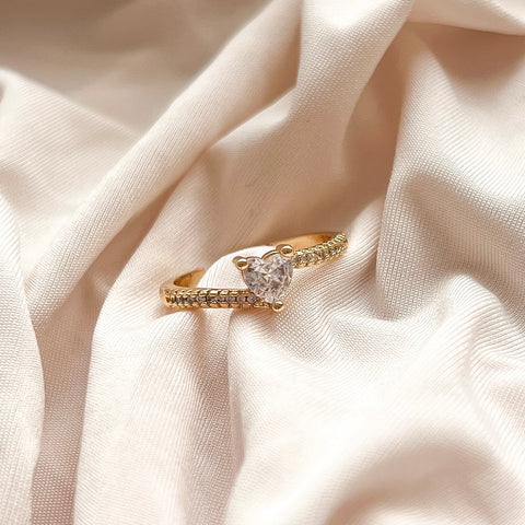 Anillo doble mariposas