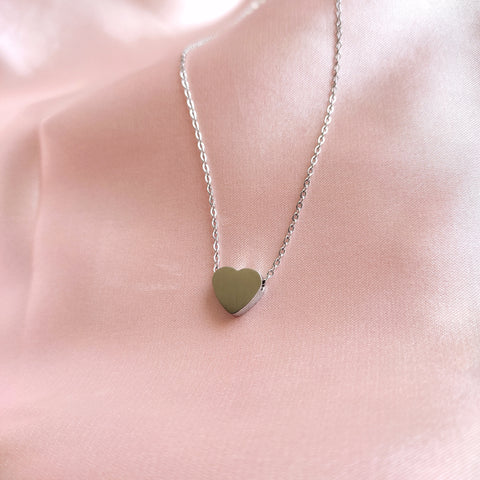 Collar Letra + Corazón