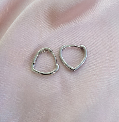 Argollas Canoa silver