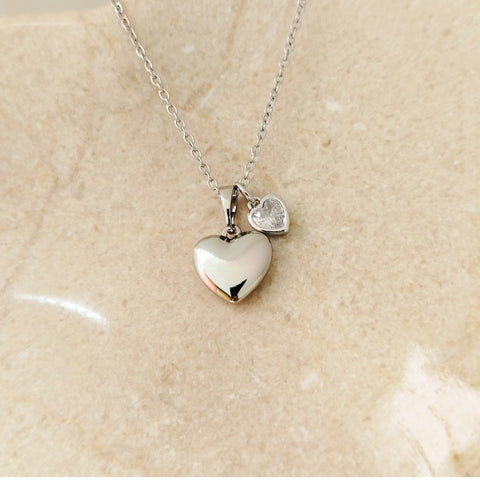 Collar Letra + Corazón