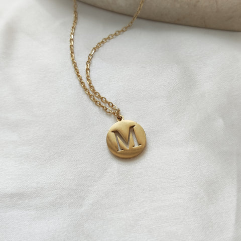 Collar Letra + Corazón