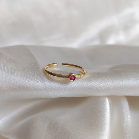 Anillo doble mariposas