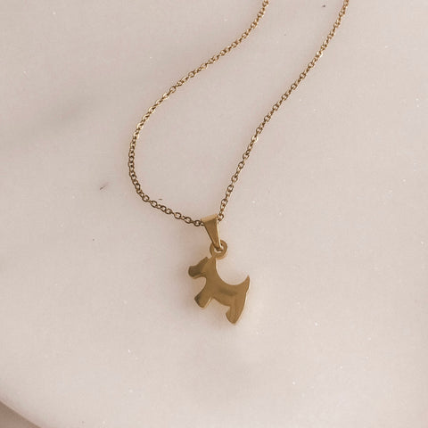 Collar Letra + Corazón