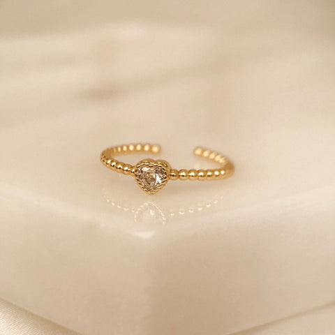 Anillo doble mariposas