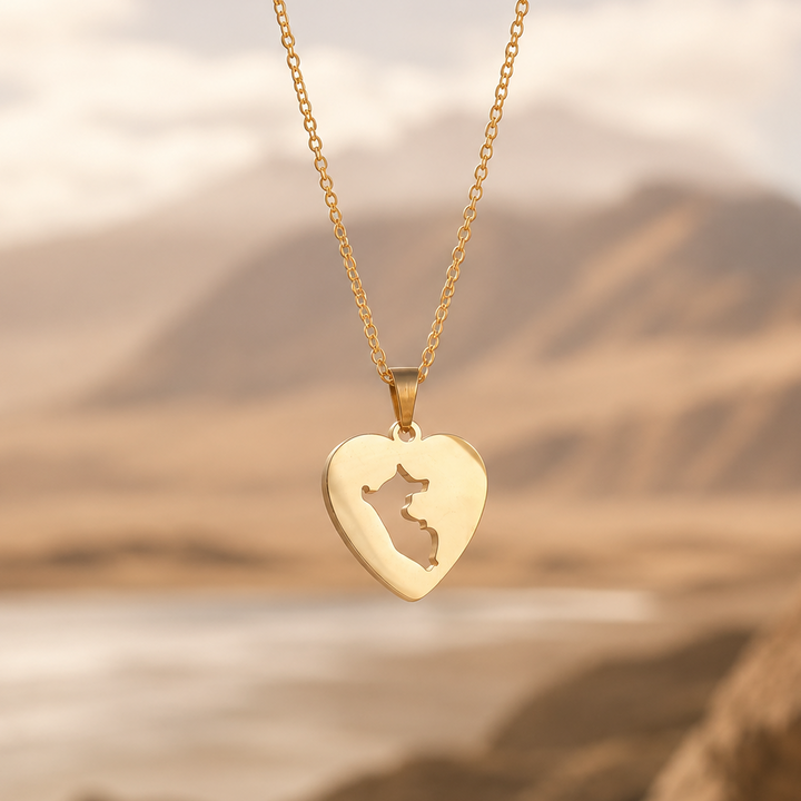 Collar Corazón Perú