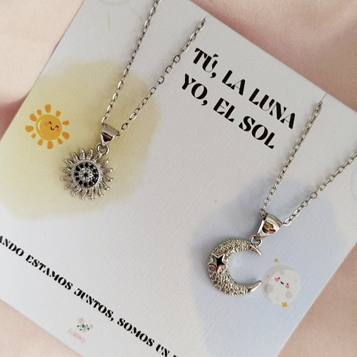 Collar Duo Sol y Luna