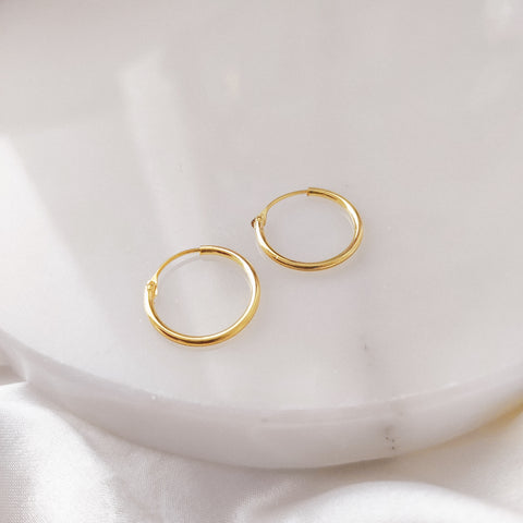 Argollas Canoa silver